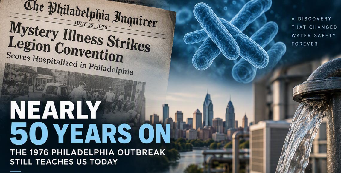 Legionella risk, 50 years on